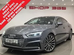 Grey Used 2018 Audi A5 Sportback S-Line Hatchback | £15,990 (Super price)