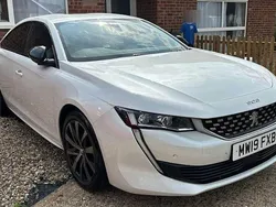 White Used 2019 Peugeot 508 GT-line Hatchback | £10,480 (Fair price)