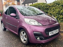 Purple Used 2012 Peugeot 107 Allure Hatchback | £2,695 (Good price)