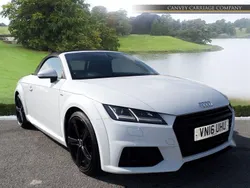 White Used 2016 Audi TT Roadster S-Line Cabriolet | £10,500 (Fair price)