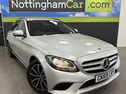Silver Used 2019 Mercedes C180 SE Estate | £11,295 (Fair price)