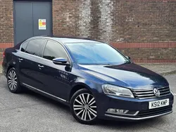 Blue Used 2012 VW Passat Sportline Sedan | £4,490 (A bit pricey)