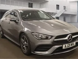 Grey Used 2021 Mercedes CLA180 Shooting Brake AMG line Estate | £25,194 (Expensive)