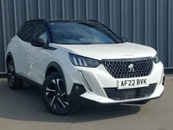 White Used 2022 Peugeot 2008 GTi SUV | £17,698 (Fair price)