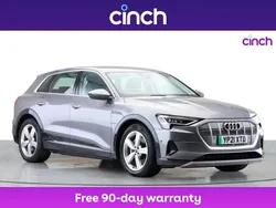 Grey Used 2021 Audi e-tron Design SUV | £19,499 (Fair price)