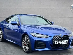 Blue Used 2023 BMW M440 Shadowline Sedan | £39,995 (A bit pricey)