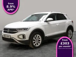 White Used 2023 VW T-Roc Style SUV | £21,536 (Good price)