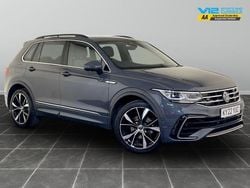 Grey Used 2022 VW Tiguan R-line SUV | £22,495 (Good price)