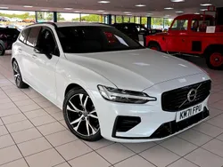 White Used 2021 Volvo V60 R-Design Estate | £25,489 (Fair price)