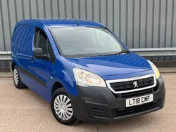 Blue Used 2018 Peugeot Partner S MPV | £2,750 (Expensive)