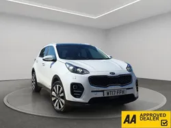 White Used 2017 Kia Sportage 4 SUV | £7,800 (Fair price)