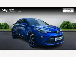 Blue Used 2021 Toyota C-HR Design SUV | £18,345 (Fair price)