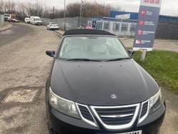Black Used 2008 Saab 9-3 Cabriolet Linear Cabriolet | £1,495 (Fair price)