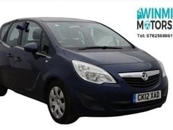 Blue Used 2012 Vauxhall Meriva MPV | £1,995 (Fair price)
