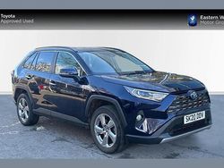 Blue Used 2020 Toyota RAV4 Hybrid SUV | £27,499 (Fair price)