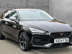Midnight black Used 2024 Cupra Leon Hatchback | £19,640 (Fair price)