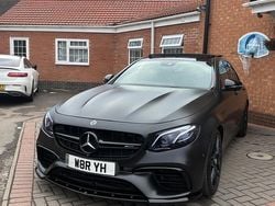 Black Used 2018 Mercedes E63 AMG AMG Sedan | £39,995 (Fair price)