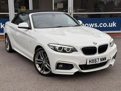White Used 2017 BMW 218 M Sport Cabriolet | £12,495 (Good price)