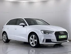 White Used 2017 Audi A3 Sportback Sport Hatchback | £9,950 (Good price)