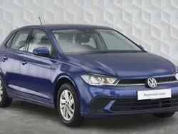 Blue Used 2022 VW Polo Life Hatchback | £16,000 (Fair price)