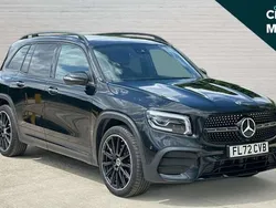 Black Used 2022 Mercedes GLB200 AMG Line Premium Plus SUV | £30,400 (Fair price)