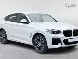 White Used 2021 BMW X4 M Sport SUV | £32,750 (Fair price)