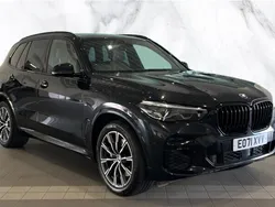 Black Used 2021 BMW X5 M Sport SUV | £44,995 (Fair price)