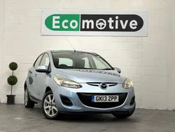 Blue Used 2013 Mazda 2 Hatchback | £4,575 (Fair price)