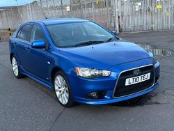 Blue Used 2010 Mitsubishi Lancer Hatchback | £3,495 (Fair price)