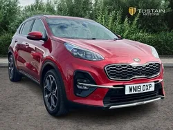 Red Used 2019 Kia Sportage GT-Line SUV | £16,499 (Fair price)