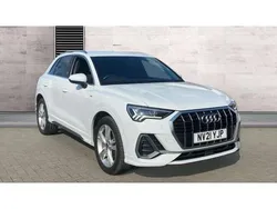 White Used 2021 Audi Q3 S-Line SUV | £26,314 (Fair price)