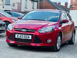 Red Used 2013 Ford Focus Titanium Hatchback | £4,590 (Good price)