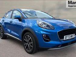 Blue Used 2023 Ford Puma Gen-E Titanium SUV | £14,998 (Good price)