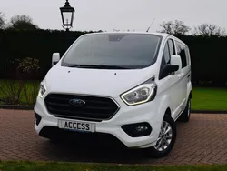 White Used 2021 Ford Transit Custom Limited Van | £16,495 (Expensive)