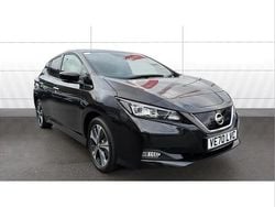 Black Used 2020 Nissan Leaf Tekna Hatchback | £10,387 (Fair price)