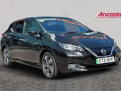 Black Used 2021 Nissan Leaf Tekna Hatchback | £9,975 (Fair price)