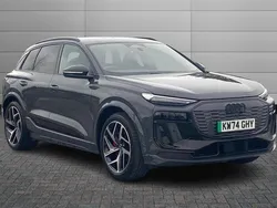 Grey Used 2024 Audi Q6 e-tron Advanced SUV | £61,750 (Super price)