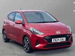 Red Used 2024 Hyundai i10 Premium Hatchback | £15,527 (Fair price)
