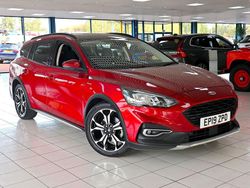 Red Used 2019 Ford Focus Active X Estate | £13,489 (Fair price)