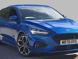 Blue Used 2020 Ford Focus ST-Line X Hatchback | £14,820 (Fair price)