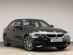 Black Used 2022 BMW 330e M Sport Sedan | £24,498 (Fair price)