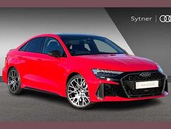 Red Used 2025 Audi RS3 Comfort Sedan | £58,500 (Fair price)