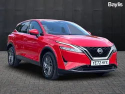 Red Used 2022 Nissan Qashqai Acenta SUV | £17,995 (Good price)