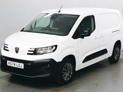 White Used 2024 Peugeot Partner Van | £14,490 (Fair price)