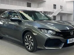 Grey Used 2019 Honda Civic SE Hatchback | £9,650 (Good price)