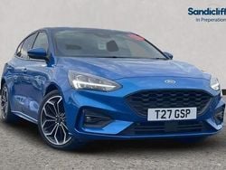 Blue Used 2021 Ford Focus ST-Line X Hatchback | £13,564 (Good price)