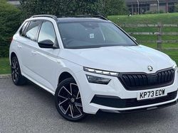 White Used 2023 Skoda Kamiq Monte Carlo SUV | £20,495 (A bit pricey)