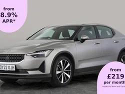 Grey Used 2022 Polestar 2 Standard Range Single Motor Sedan | £15,494 (Fair price)