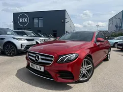 Red Used 2017 Mercedes E350 AMG line Sedan | £21,950 (A bit pricey)
