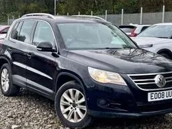 Deep black pearl Used 2008 VW Tiguan SE SUV | £3,975 (Fair price)